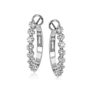SIMON G. HOOP EARRINGS IN 18K LE4590