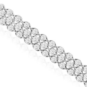 WHITE GOLD DIAMOND BRACELET WC9195D