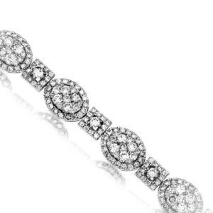 WHITE GOLD DIAMOND BRACELET WC8287D