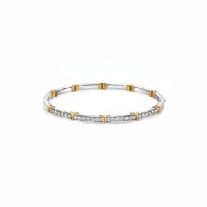HEARTS ON FIRE COPLEY HALF PAVE DIAMOND BANGLE UU30778AGHV0855648