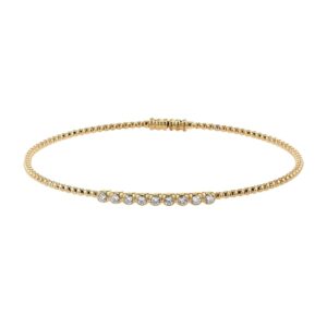 SIMON G. BEADED DIAMOND BANGLE LB2519-Y