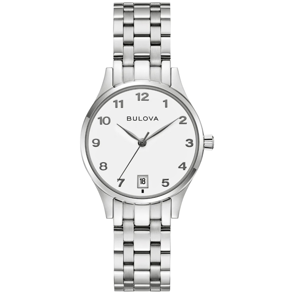 BULOVA WHITE DIAL 96M175