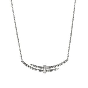 JOHN HARDY SPEAR STATION NECKLACE NBP989592DIX16-18