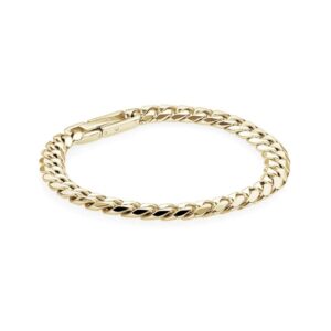 ITALGEM STEEL CURB LINK BRACELET SMB469-8