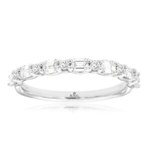 WHITE GOLD DIAMOND WEDDING BAND WH2066D