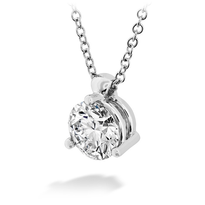 HEARTS ON FIRE CLASSIC 3 PRONG SOLITAIRE PENDANT HFPHCLA3P00338W - Image 2
