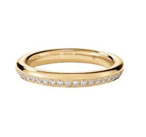HEARTS ON FIRE BARRE PAVE BAND UU28428YGHV0156500