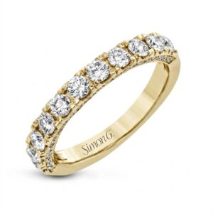 SIMON G. WEDDING BAND IN 18K LR2597-B