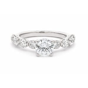 WHITE GOLD DIAMOND SEMI-MOUNT 8002XN