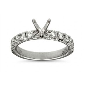 WHITE GOLD DIAMOND SEMI-MOUNT W997AN