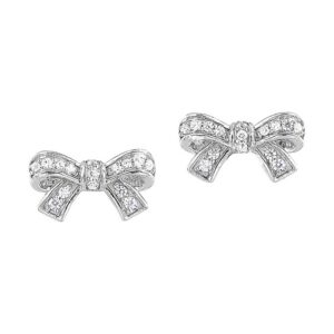 WHITE GOLD DIAMOND EARRINGS ER11070-1WSC