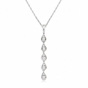 WHITE GOLD DIAMOND PENDANT WH1207D