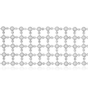 WHITE GOLD DIAMOND BRACELET WC9822D