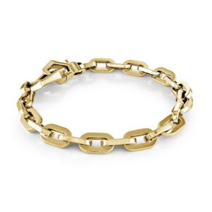 ITALGEM STEEL ROUND LINK BRACELET SMB722-8
